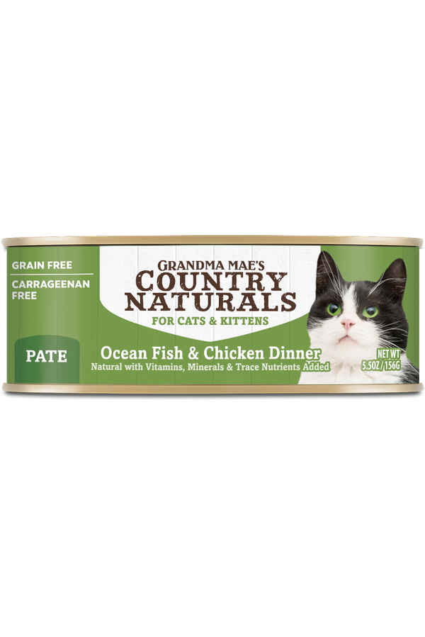 Ocean Fish Chicken Dinner 5.5oz Grandma Mae s Country Naturals